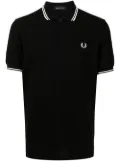 Fred Perry Twin Tipped cotton polo shirt - Black