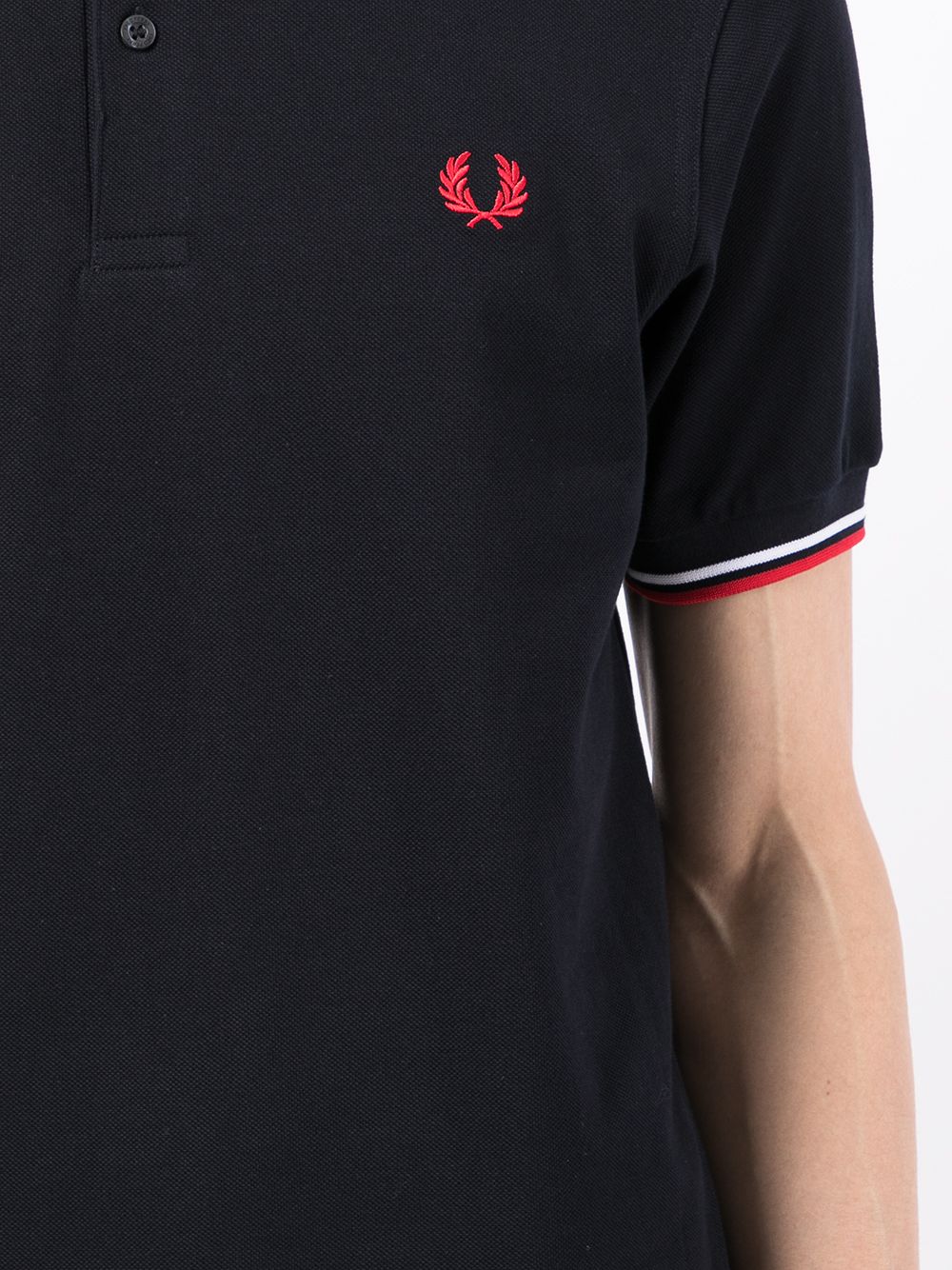 фото Fred perry рубашка поло с вышитым логотипом