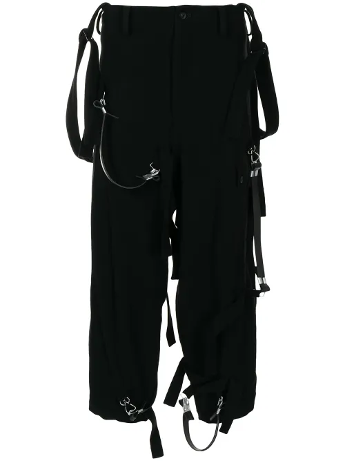 Pantalon à bretelles - Yohji Yamamoto - Modalova