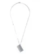 Christian Dior 2000s pre-owned Trotter card necklace