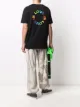 Image 2 of Marcelo Burlon County of Milan PRIDE_RAINBOW T-SHIRT S/S BLACK RED YELL