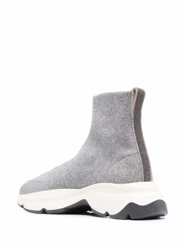 Fabiana Filippi slip-on high-top Sneakers - Farfetch