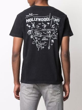 Hollywood Land cotton T-shirt展示图