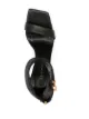 Versace Medusa Safety Pin leather sandals
