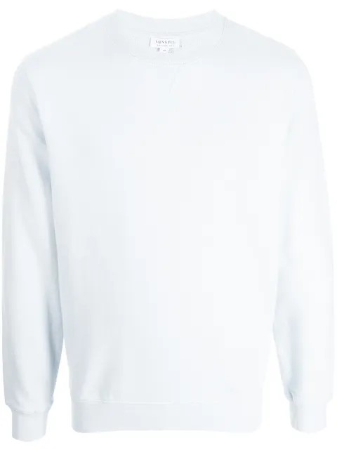 Sunspel ribbed-trim cotton sweatshirt 