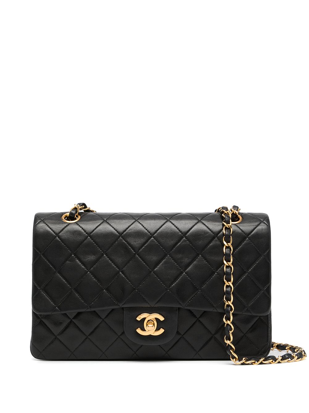 фото Chanel pre-owned сумка на плечо double flap 25 1990-х годов