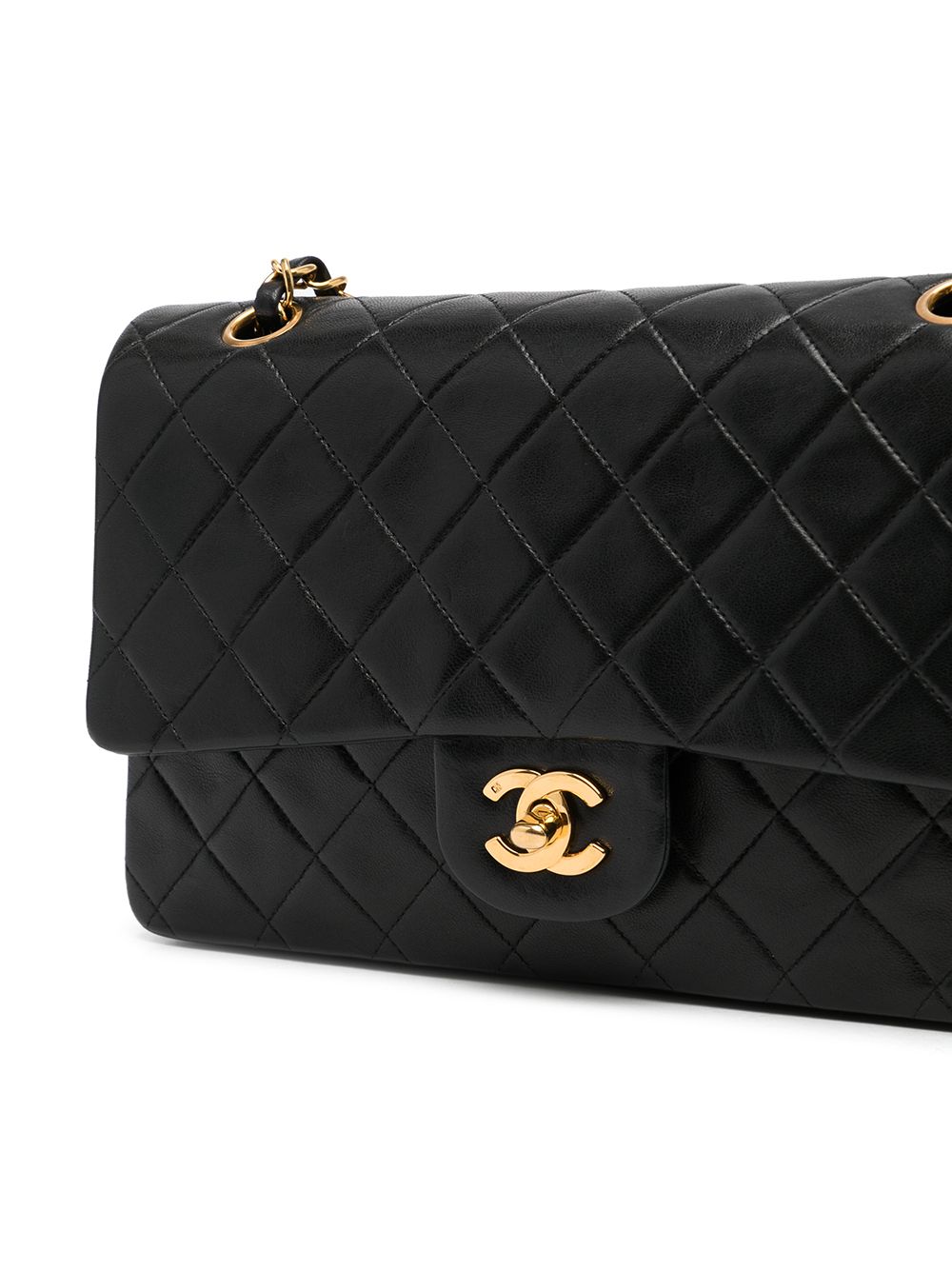 фото Chanel pre-owned сумка на плечо double flap 25 1990-х годов