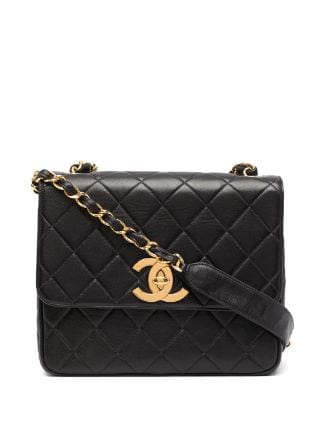 chanel crossbody quilted leather