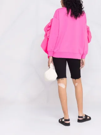 ruffle-embellished sweatshirt展示图