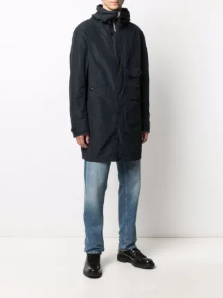 compass-patch hooded jacket展示图