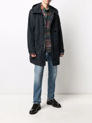 compass-patch hooded jacket展示图