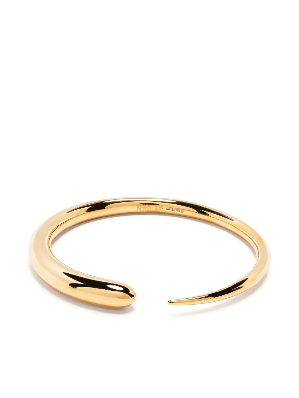 KHIRY Khartoum gold-plated bangle