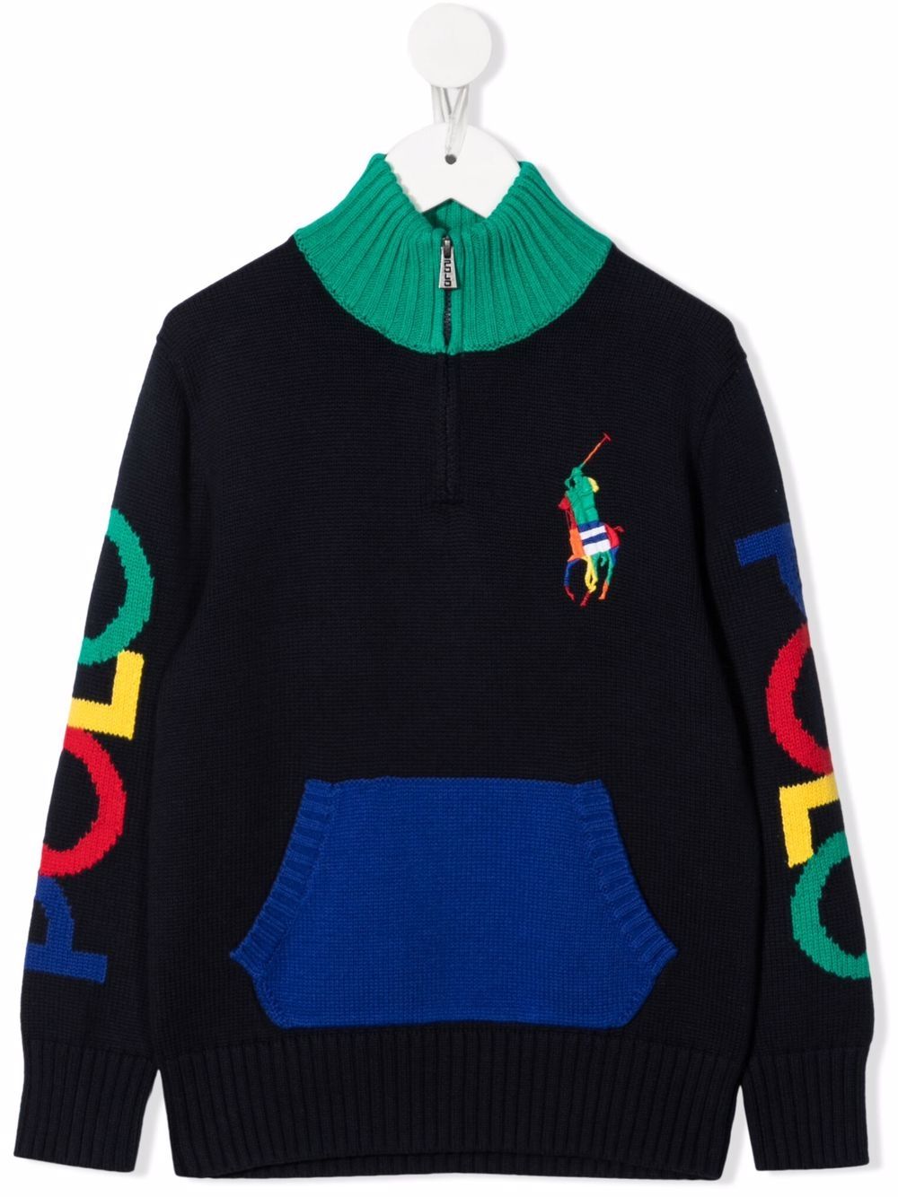 фото Polo ralph lauren kids polo pony knitted jumper