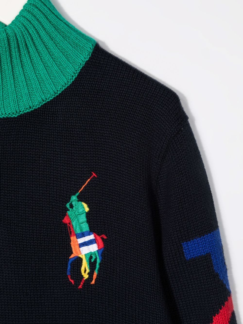 фото Polo ralph lauren kids polo pony knitted jumper