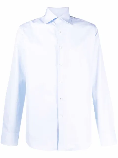 Canali قميص قطن بأزرار