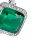 Pragnell Vintage 1901-1910 platinum Edwardian Colombian emerald and diamond ring