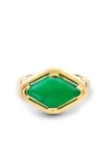 Pragnell Vintage 18kt yellow gold Contemporary Jadeite ring