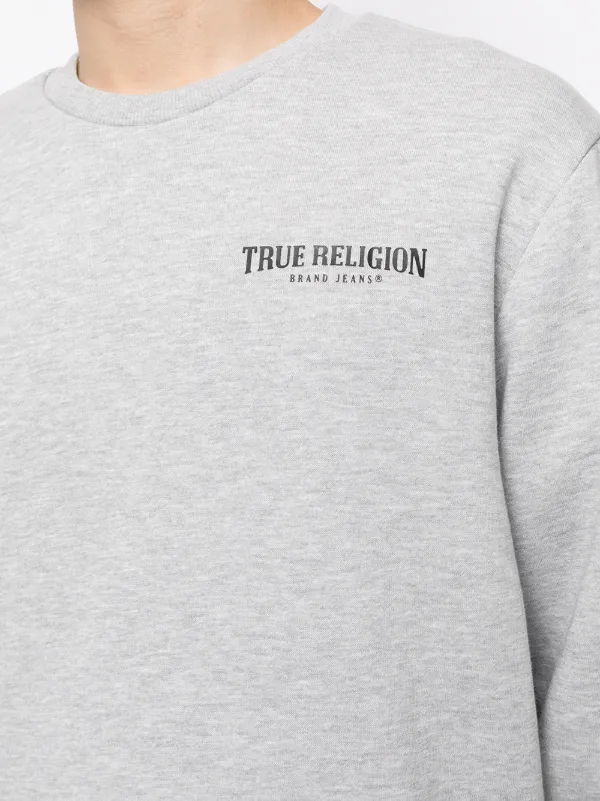 true religion white sweater