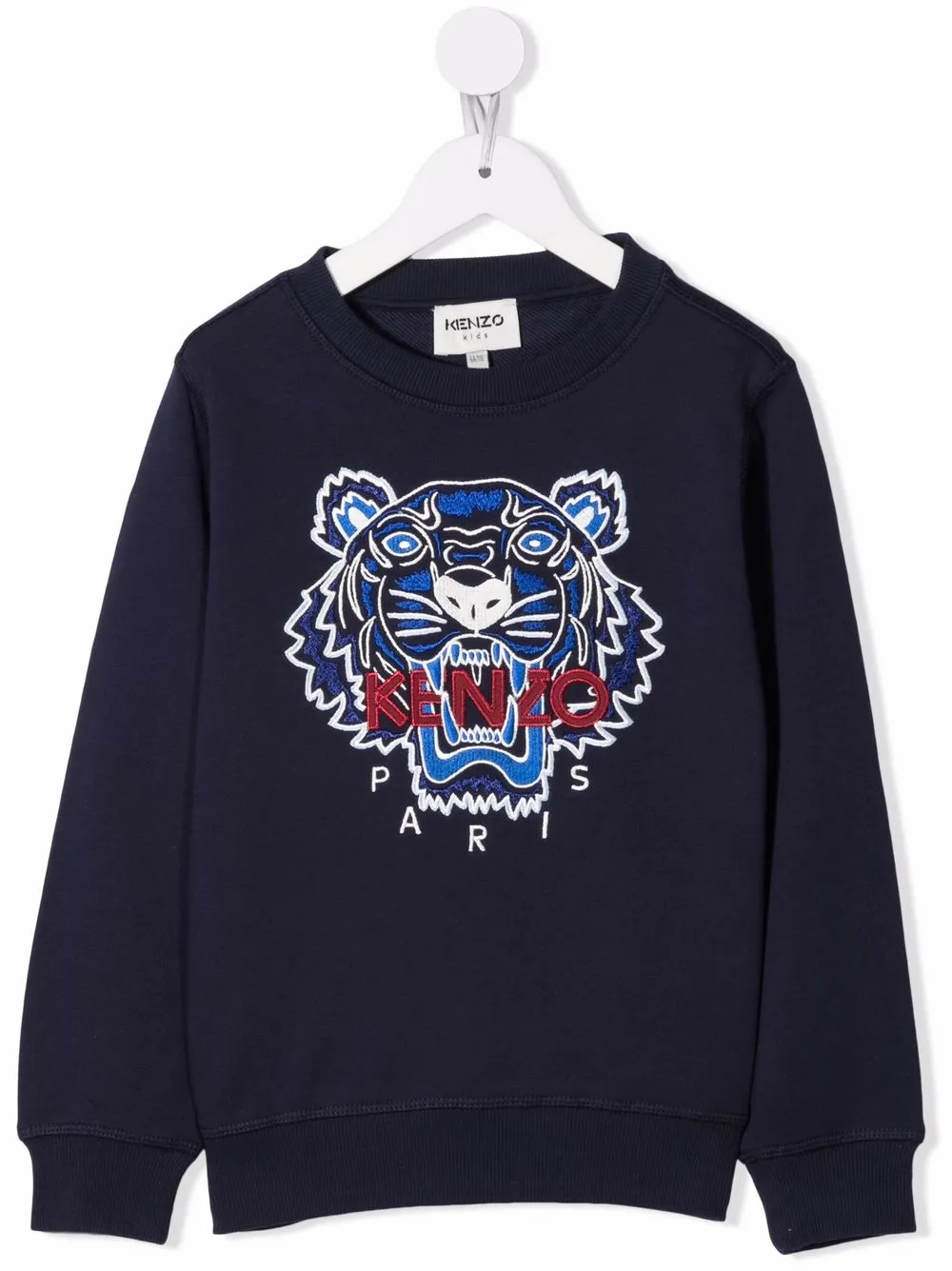 фото Kenzo kids толстовка с принтом tiger