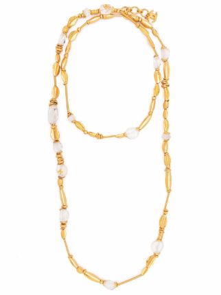 CHANEL Pre-Owned 1998 Beaded Long Necklace - Farfetch