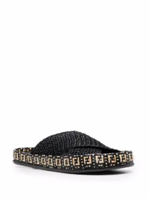 fendi sliders ladies