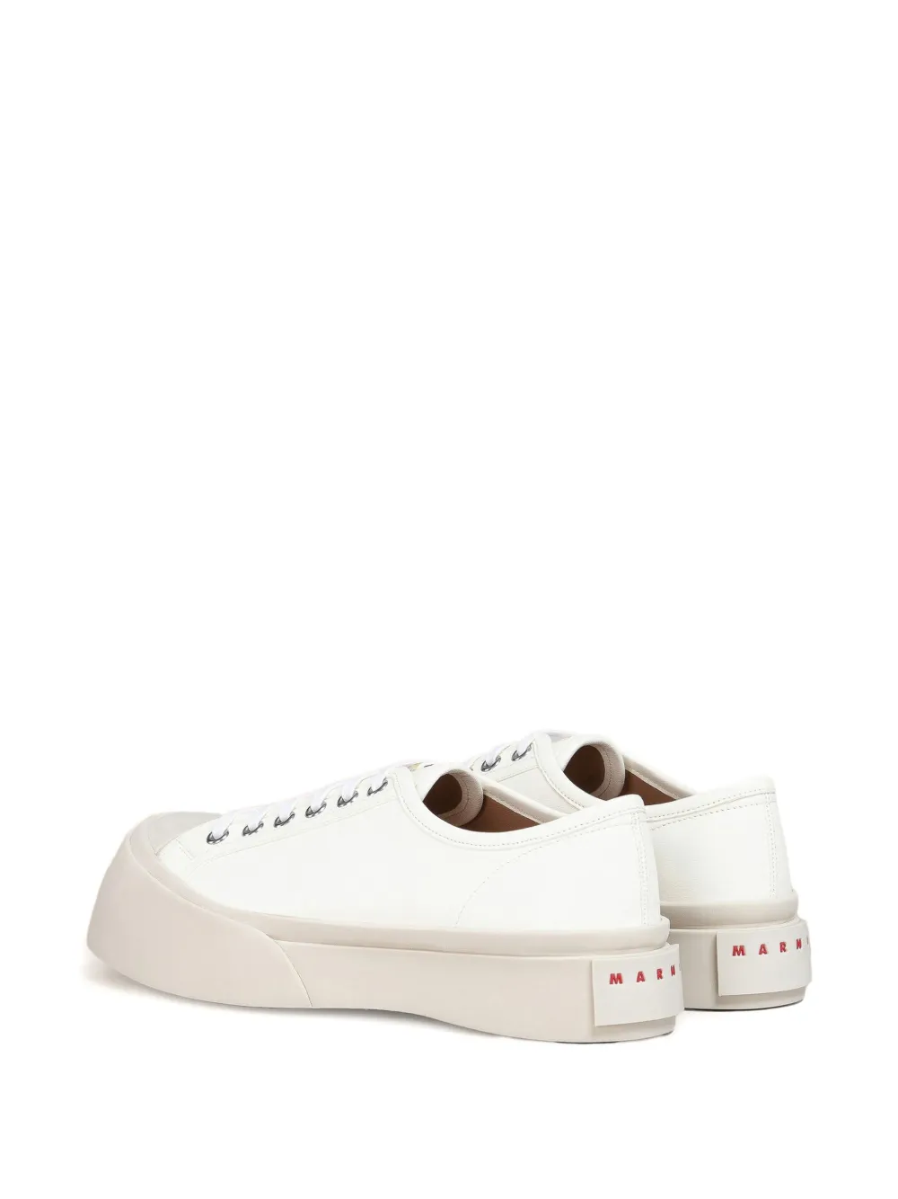 Marni leather sneakers Wit