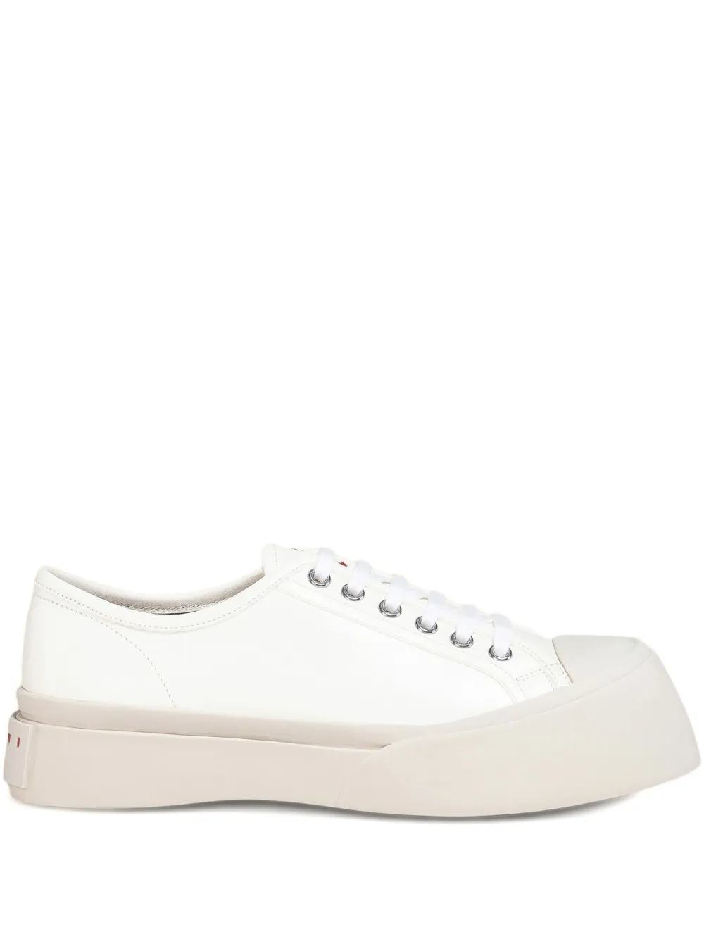 Marni leather sneakers Wit