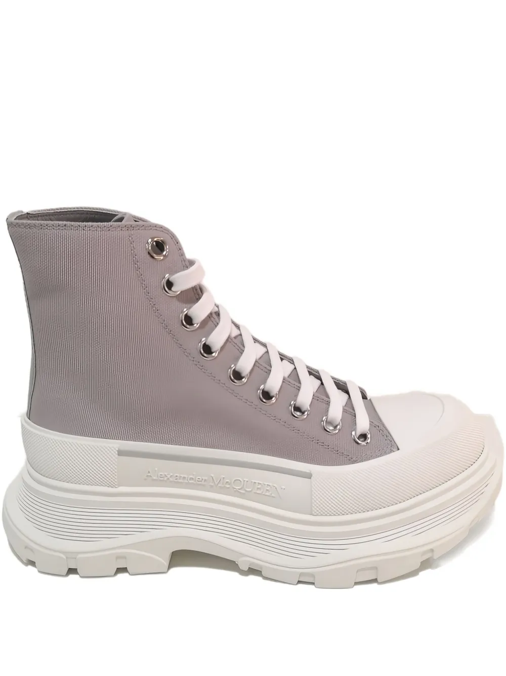 Alexander McQueen botas Tread Slick | gris | Image 1
