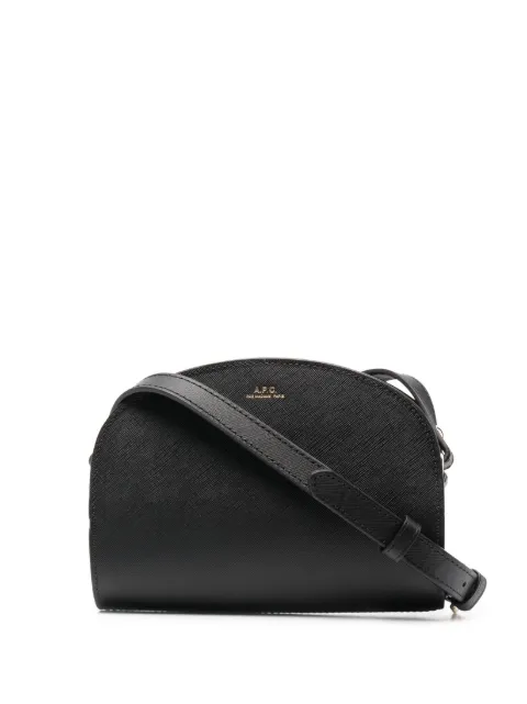 A.P.C. Demi-Lune leather shoulder bag