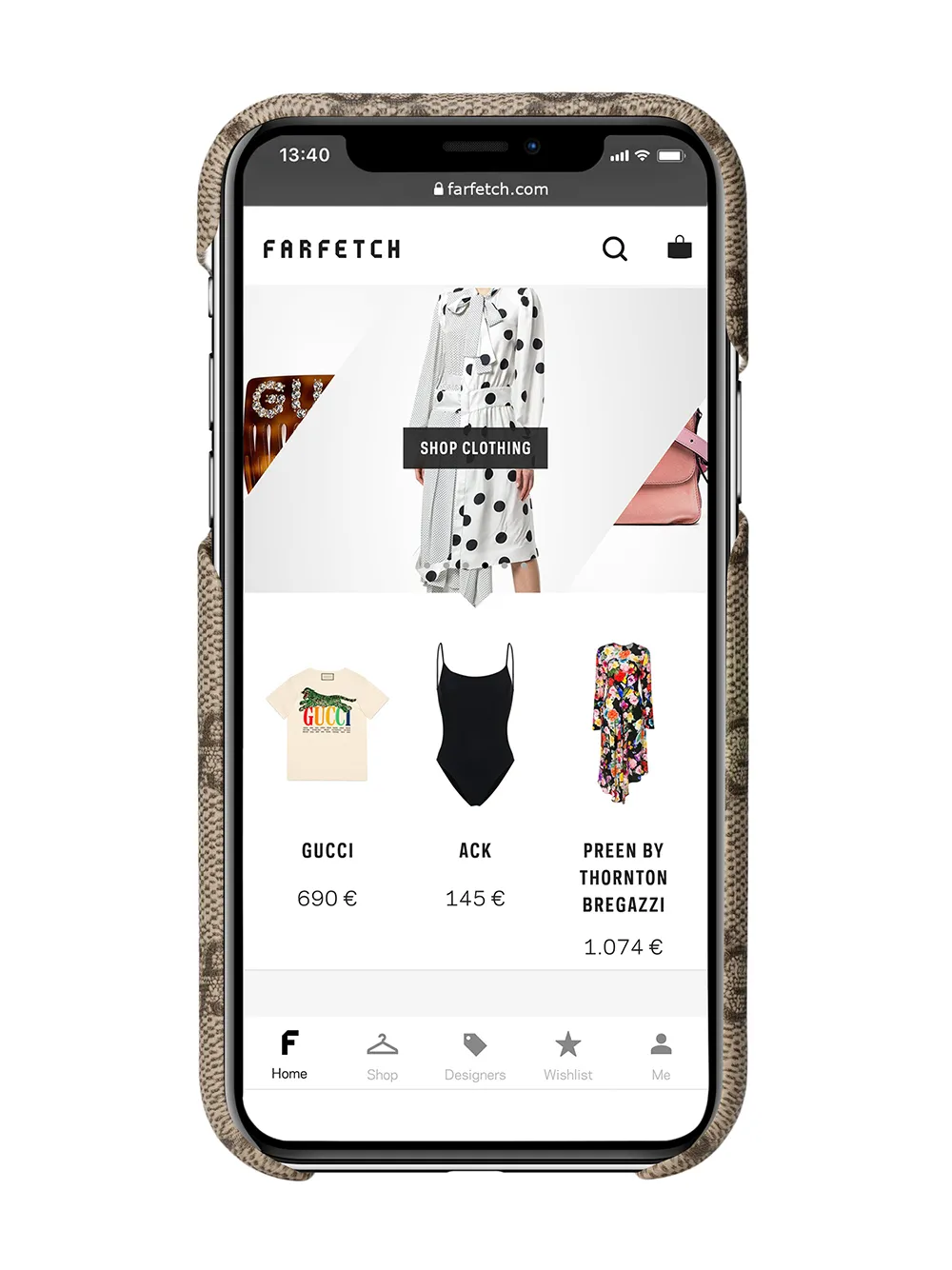 Image 2 of Gucci GG Marmont iPhone 12 Pro case