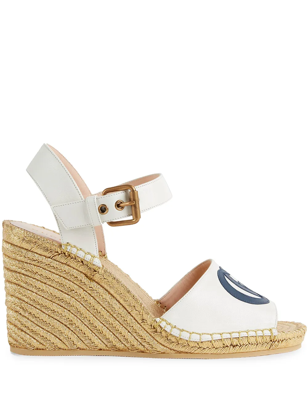 Women's espadrille sandal with double online g