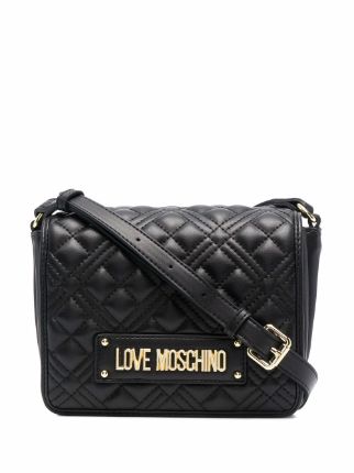 Love Moschino Quilted Heart Crossbody Bag - Farfetch