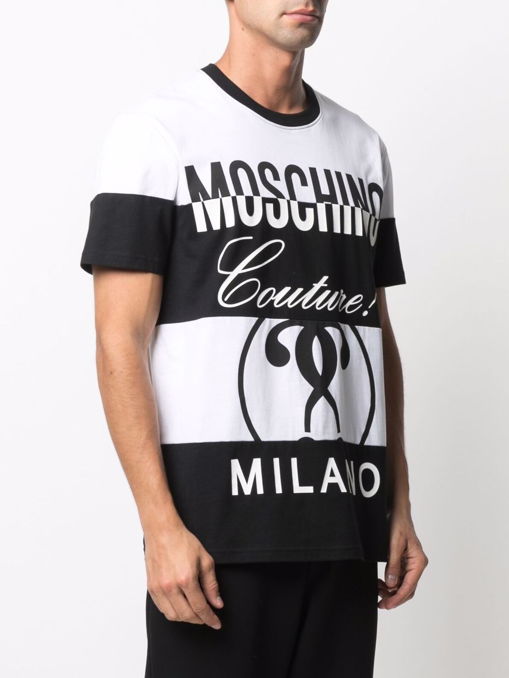 фото Moschino футболка couture! в полоску