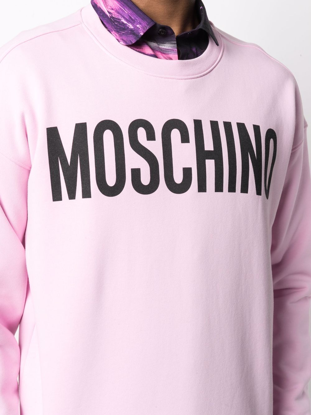 фото Moschino толстовка с логотипом