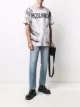 Image 2 of Moschino paint-effect short-sleeve T-shirt