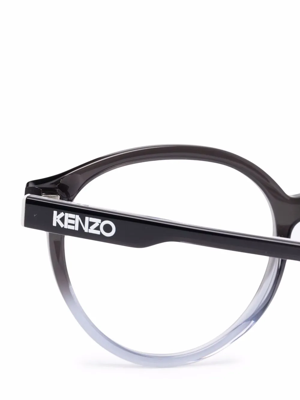 фото Kenzo солнцезащитные очки в круглой оправе с эффектом градиента