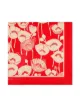 Image 1 of Gucci poppy-print silk scarf