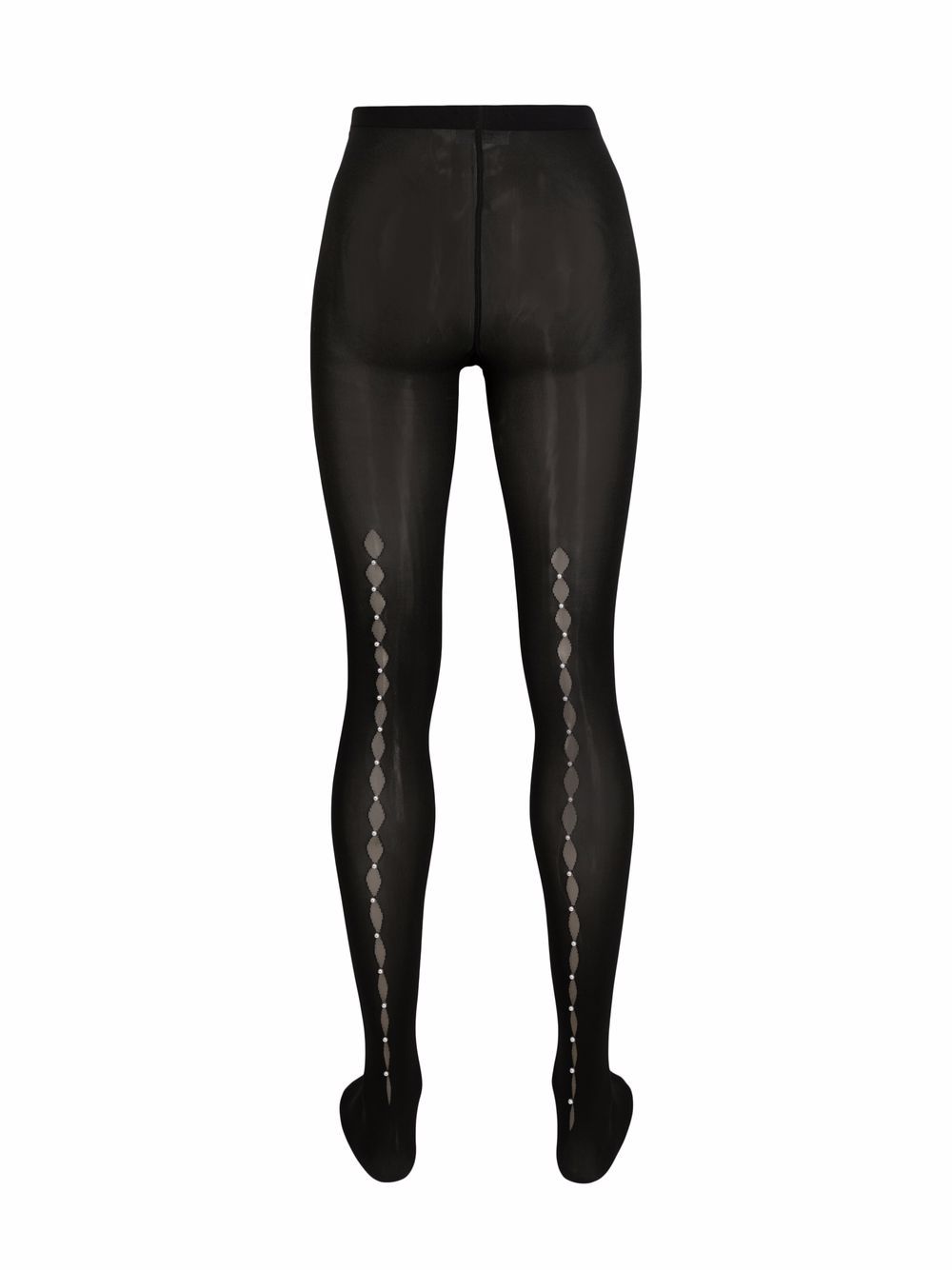 Wolford Linda Pearl Embellished Tights Farfetch