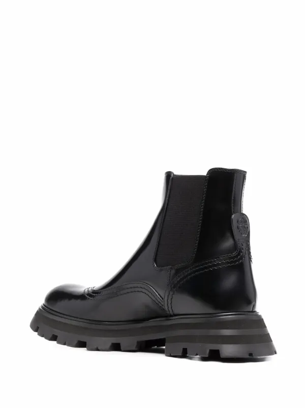 Alexander McQueen Stivaletti Uomo 526257WHMV01000 Camoscio 302,4€