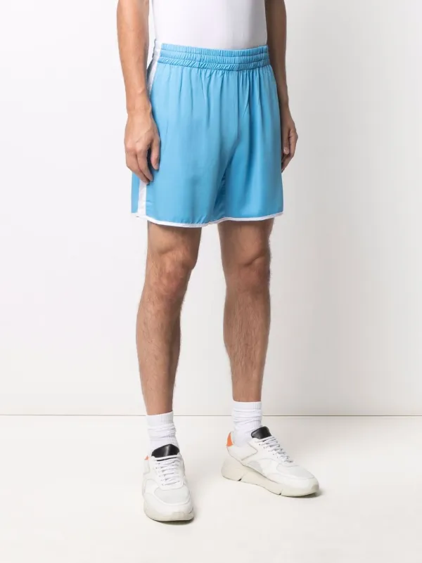 Baby blue hot sale adidas shorts