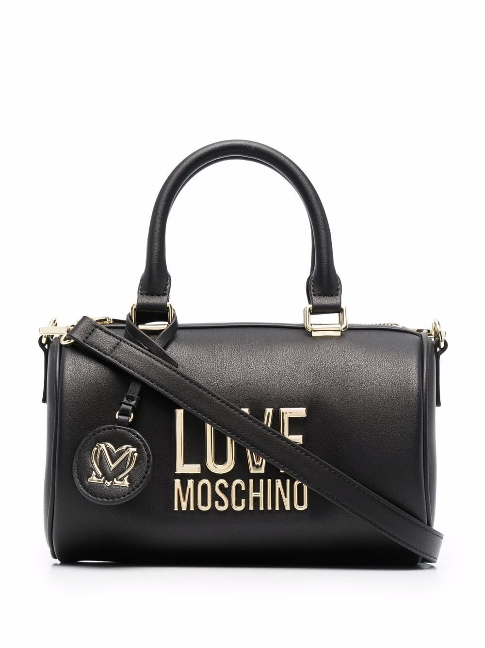 фото Love moschino сумка из зернистой кожи с логотипом