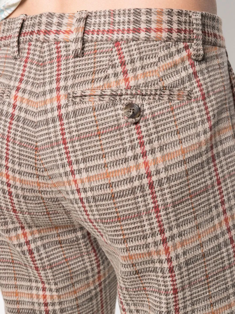 фото Etro брюки в клетку глен