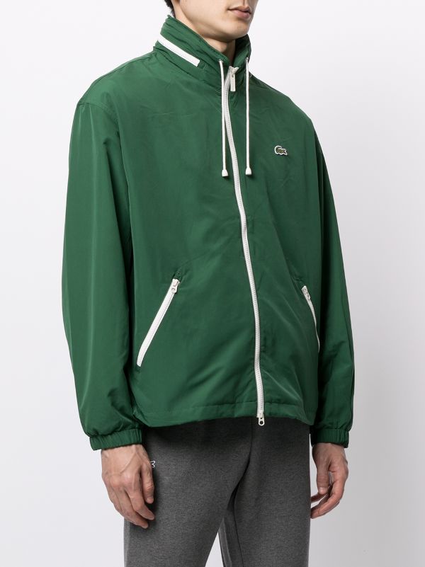 lacoste lightweight jacket green