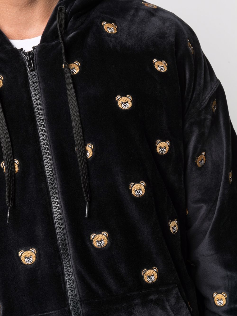 фото Moschino свитер teddy bear на молнии