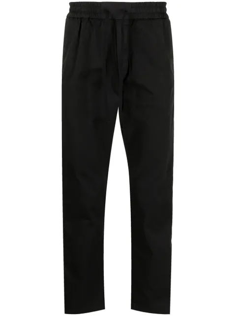Iceberg elasticated-waist cotton-blend track trousers 