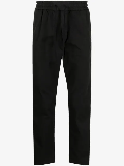 Iceberg elasticated-waist cotton-blend track trousers 