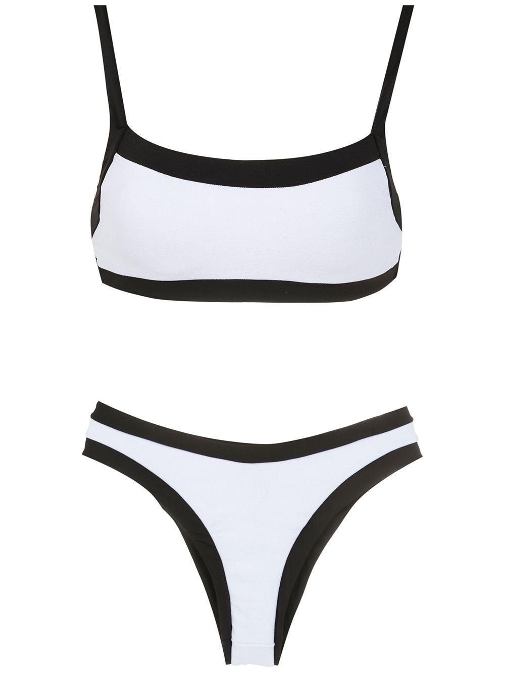 Image 1 of Amir Slama two-tone bikini set