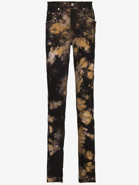 Purple Brand P001 tie-dye jeans