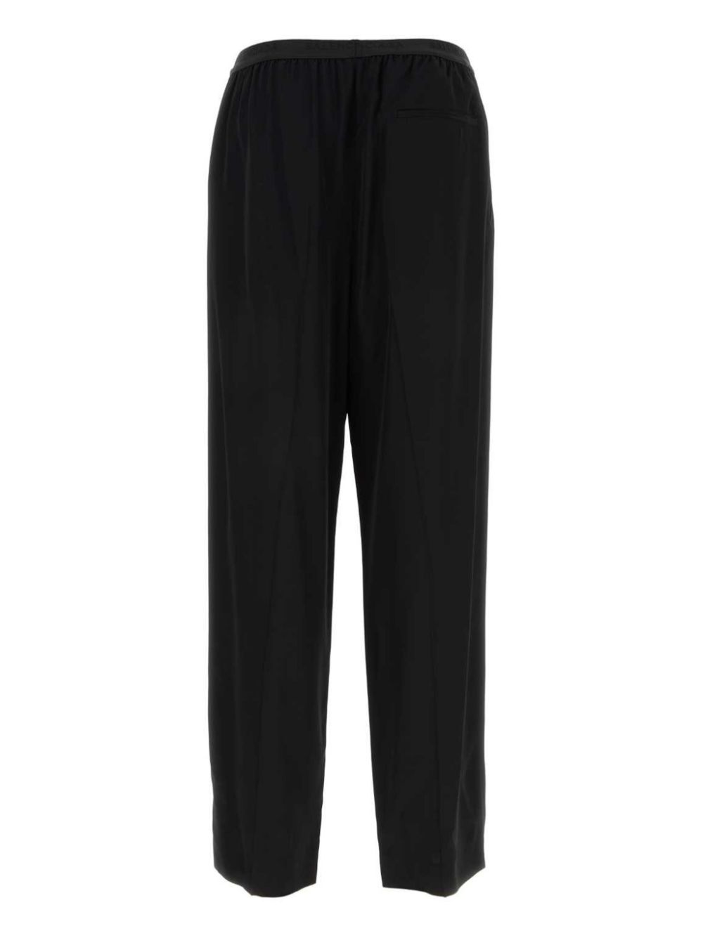 Balenciaga Elastic straight-leg trousers - Black