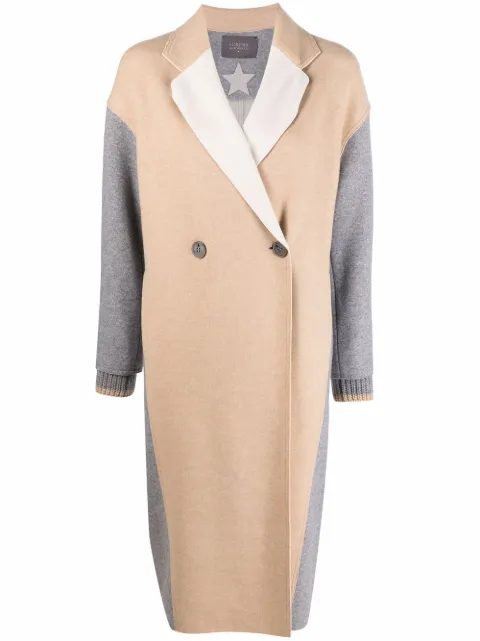 Lorena Antoniazzi virgin wool-blend double-breasted coat